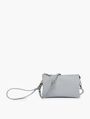 Riley Vegan Leather Wristlet/Crossbody