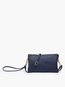 Riley Vegan Leather Wristlet/Crossbody