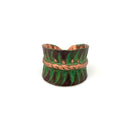 Copper Patina Rings