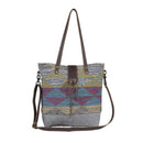 Muted Cones Shoulder Bag