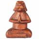 Wood Buddha Dog