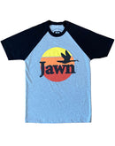 Jawn Black and Grey Raglan T-Shirt